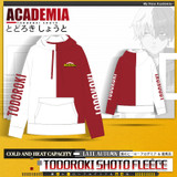 My Hero Academia Shoto Todoroki Red & White Hoodie