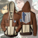 Attack On Titan Animated Survey Corps Hoodie