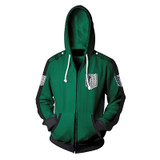 Attack On Titan Animated Survey Corps Hoodie