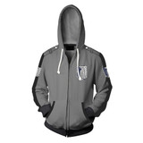 Attack On Titan Animated Survey Corps Hoodie