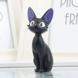 Kiki's Delivery Service Jiji Black Cat Action Figure Model