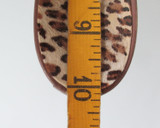 Vintage 50's 60's Leopard Springolator Heels Shoes 8