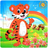 Toys for Baby Puzzle game Colorful Wooden Animal Educational Developmental Baby Kid Training Toy Educational Toy Gift