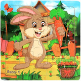 Toys for Baby Puzzle game Colorful Wooden Animal Educational Developmental Baby Kid Training Toy Educational Toy Gift