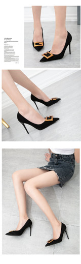 Thin Heels Pointed Toe Fashion Summer Shoes