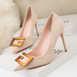 Thin Heels Pointed Toe Fashion Summer Shoes