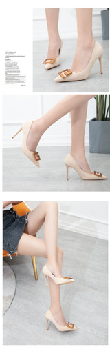 Thin Heels Pointed Toe Fashion Summer Shoes