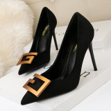 Thin Heels Pointed Toe Fashion Summer Shoes