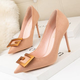 Thin Heels Pointed Toe Fashion Summer Shoes