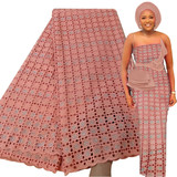 Bestway Latest Swiss Voile Lace Fabric 5 Yards High Quality African Dry Lace
