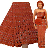 Bestway Latest Swiss Voile Lace Fabric 5 Yards High Quality African Dry Lace