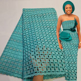 Bestway New Arrival Nigeria dress Swiss Embroidery Cotton Voile Lace Fabric