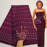 Bestway New Arrival Nigeria dress Swiss Embroidery Cotton Voile Lace Fabric