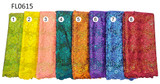 Fancy lace fabrics 5 yards  free shipping embroidered fabric sequence lace fabric for wedding