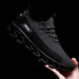 Men's Casual Running Sport Shoes Man Breathable Flats Shoes,Men's outdoor sports shoes, mountaineering shoes, outdoor running shoes.