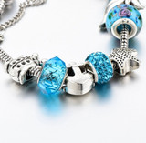 Silvertone  nautical charm bracelet