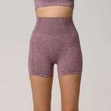MEND Seamless Velocity Mid-Length Short - Wine Red