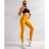 MEND Seamless Compression Legging - Yellow