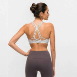 MEND Strappy Sports Bra - Digital printing