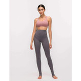 MEND Strappy Sports Bra - Meili powder