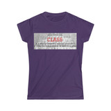 definition of CLASS Women's Softstyle Tee