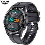 LIGE Smart Watch Phone Full Touch Screen Sport Fitness Watch IP67 Waterproof Bluetooth Connection For Android ios smartwatch Men