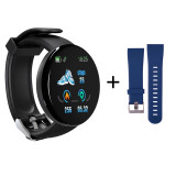 D18 Bluetooth Smart Watch Men Women Heart Rate Blood Pressure Fitness Tracker Sport Smartwatch Watch for IOS Android Smart Clock