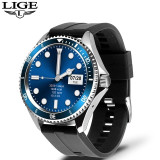 LIGE Fashion Men Smart Watch Full Circle Touch Screen Bluetooth Call Smart Watch Men Waterproof Sports Fitness Luxury SmartWatch