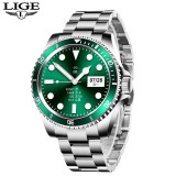 LIGE Fashion Men Smart Watch Full Circle Touch Screen Bluetooth Call Smart Watch Men Waterproof Sports Fitness Luxury SmartWatch