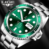 LIGE Fashion Men Smart Watch Full Circle Touch Screen Bluetooth Call Smart Watch Men Waterproof Sports Fitness Luxury SmartWatch