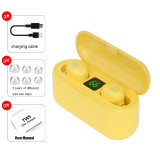 Dual Microphone Wireless Earphones F9 TWS Headphone 9D Stereo Music Headset Bluetooth 5.0 Touch Earbud With 1200mAh Charging Box Dual Microphone Wireless Earphones F9 TWS Headphone 9D Stereo Music Headset Bluetooth 5.0 Touch Earbud With 1200mAh Charging Box