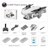 Drone 4k HD Wide Angle Camera 0.3MP/5.0MP/4K HD Cameras Mini Drone LS-MIN Dron Camera Quadcopter Height Keep Drones Toys   Gifts