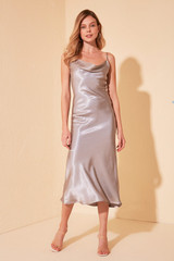 Trendyol Jacquard Satin Dress
