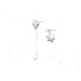 Asymmetry Earrings Dangle Stud Earrings Snowflake Stud Earrings Long Earrings Earring Jewelry Gift for Women Girls
