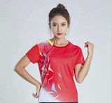 New 2021 Badminton shirt Men/Women , sports tennis t-shirt clothes, Table Tennis shirts ,Quick dry Tennis wear  shirt M-4XL 235