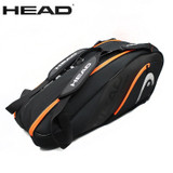 Original HEAD Tennis Bag Waterproof Sports 6-9 Racket Badminton Bag Men Women Profession Training Squash Padel Racquet Backpack