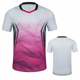 Male Female Tennis T-Shirt Shorts , Girl Badminton T-Shirts , Men Women Table Tennis TShirts , Ping Pong Shirt Clothes Sportwear