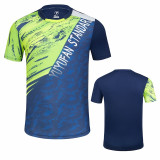 Male Female Tennis T-Shirt Shorts , Girl Badminton T-Shirts , Men Women Table Tennis TShirts , Ping Pong Shirt Clothes Sportwear
