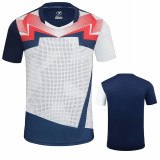 Male Female Tennis T-Shirt Shorts , Girl Badminton T-Shirts , Men Women Table Tennis TShirts , Ping Pong Shirt Clothes Sportwear