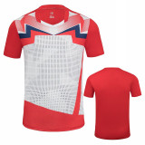 Male Female Tennis T-Shirt Shorts , Girl Badminton T-Shirts , Men Women Table Tennis TShirts , Ping Pong Shirt Clothes Sportwear