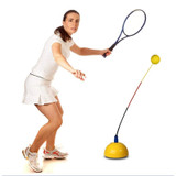 Hot Sale Soft Rod Tennis Trainer Machine Tennis Practice Tool Hit Training Machine Tennis Racket Training Equipment Home Gym
