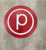 Pure Barre logo gym studio wall art - home gym decor - workout - barre -