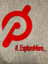 Peloton logo wall art - home gym - peloton - decor - spin - cycle - tread