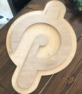 Peloton layered wall art - home gym - cycle - spin - leaderboard - inspiration