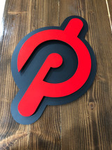 Peloton layered wall art - home gym - cycle - spin - leaderboard - inspiration