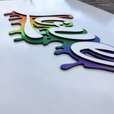 Pride Love Drip Sign