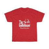 The Godfollower Inspirational: White Lettering Unisex Short Sleeve Tee