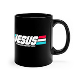 Jesus: Inspirational Black mug 11oz