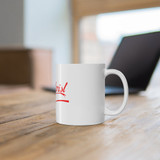 Worship Jesus Christ Inspirational: Beverage Mug 11oz