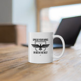 Spread your Wings Inspirational: Beverage Mug 11oz